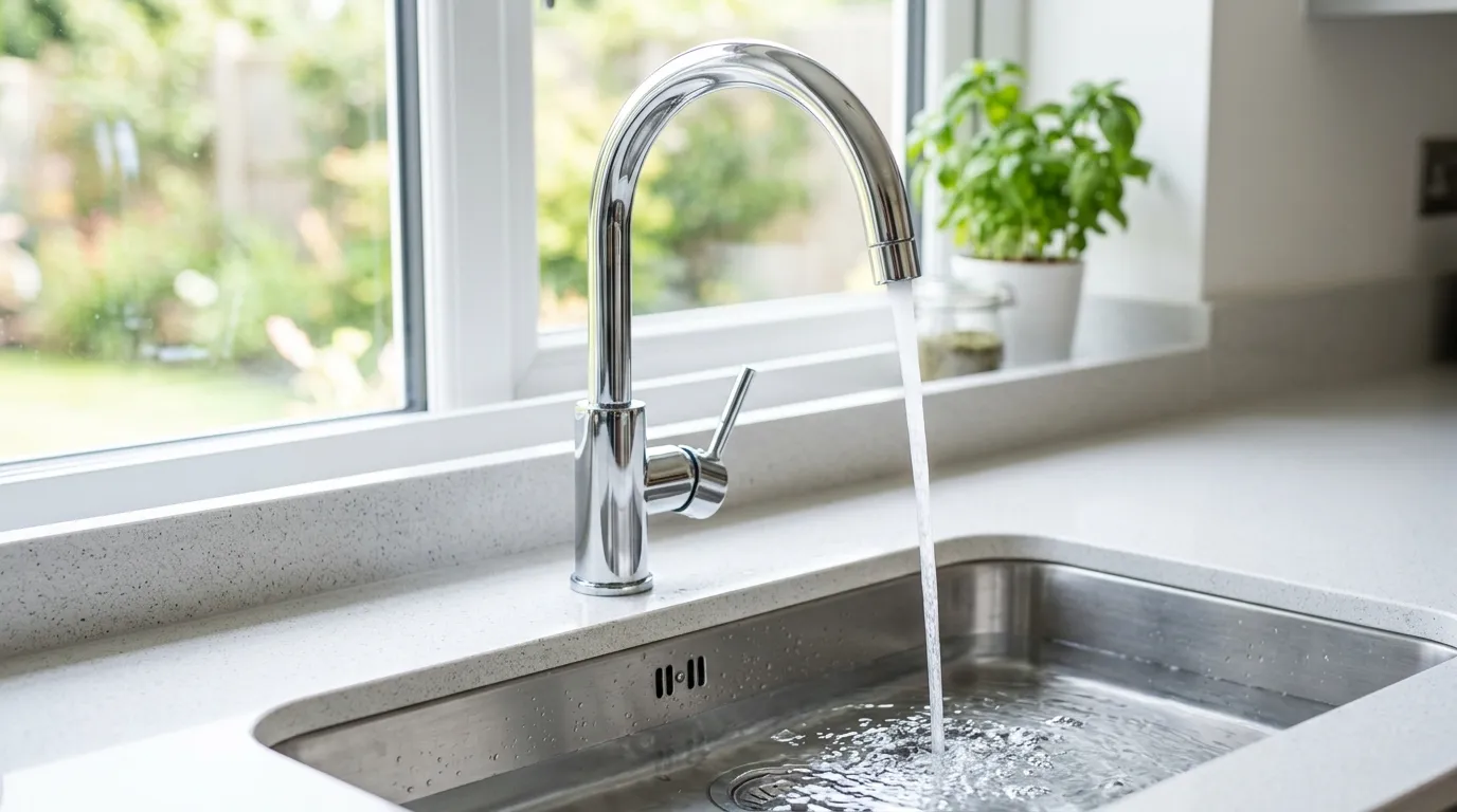 Local Plumbing Master Pros same day plumber fixing a faucet in Murdock, KS